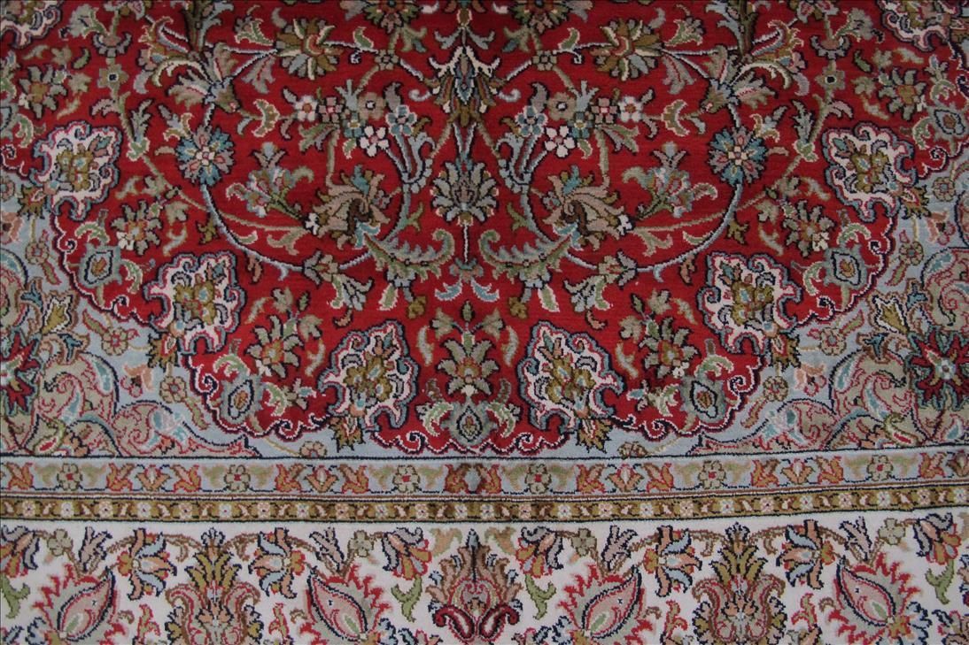 Kashmir-Seiden-Orientteppich Exklusiv