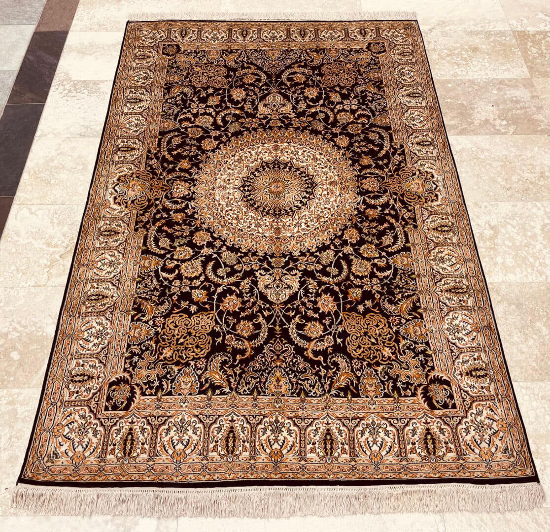 Orientteppich Kashmir Seide/Seide Royal