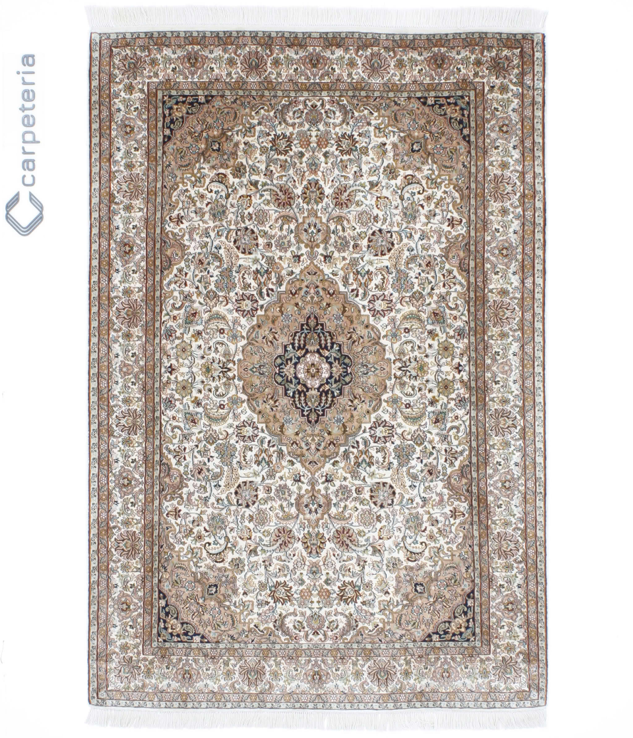 Orientteppich Kashmir Seide Royal