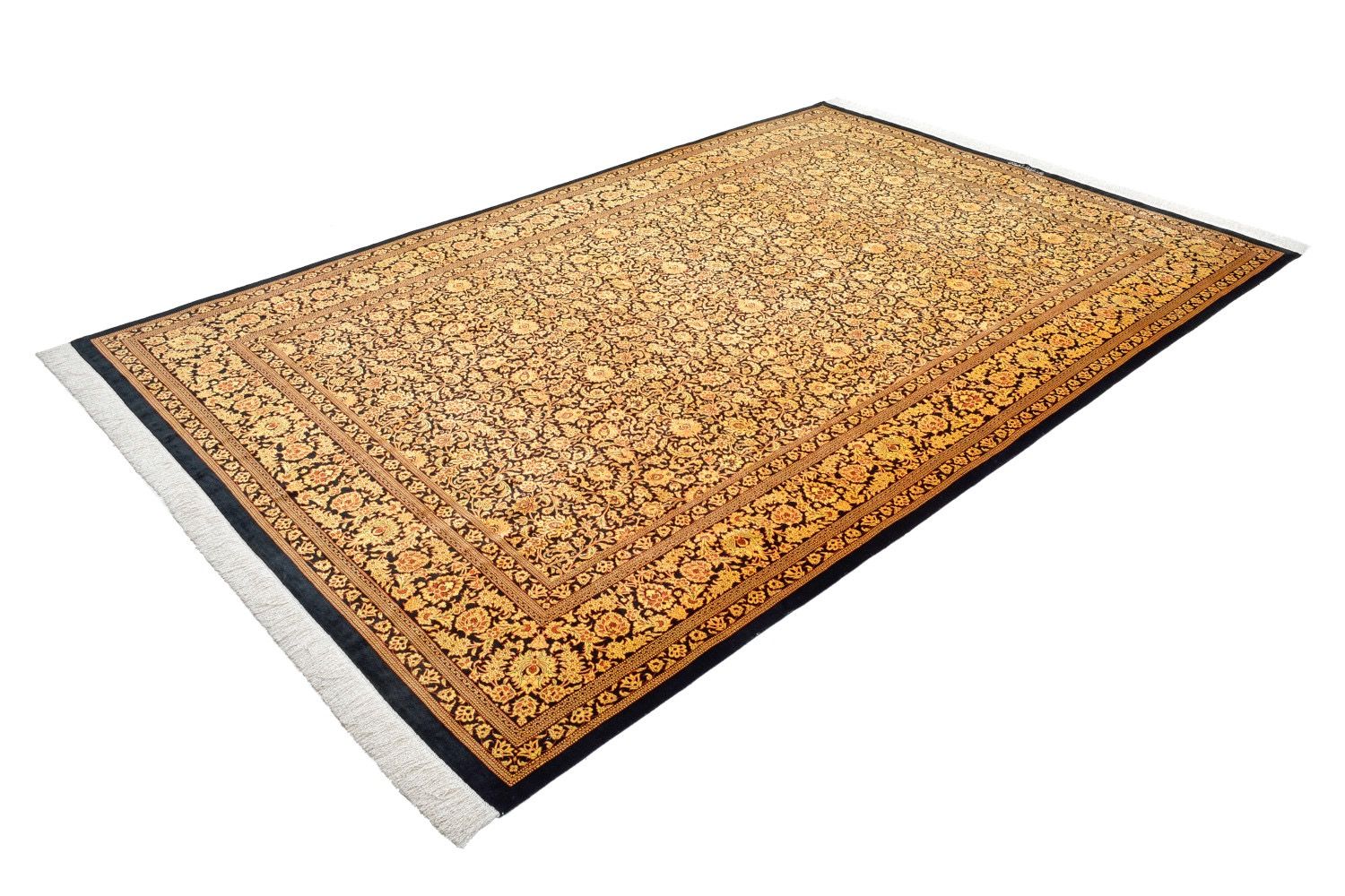 Orientteppich Ghom Seide Royal