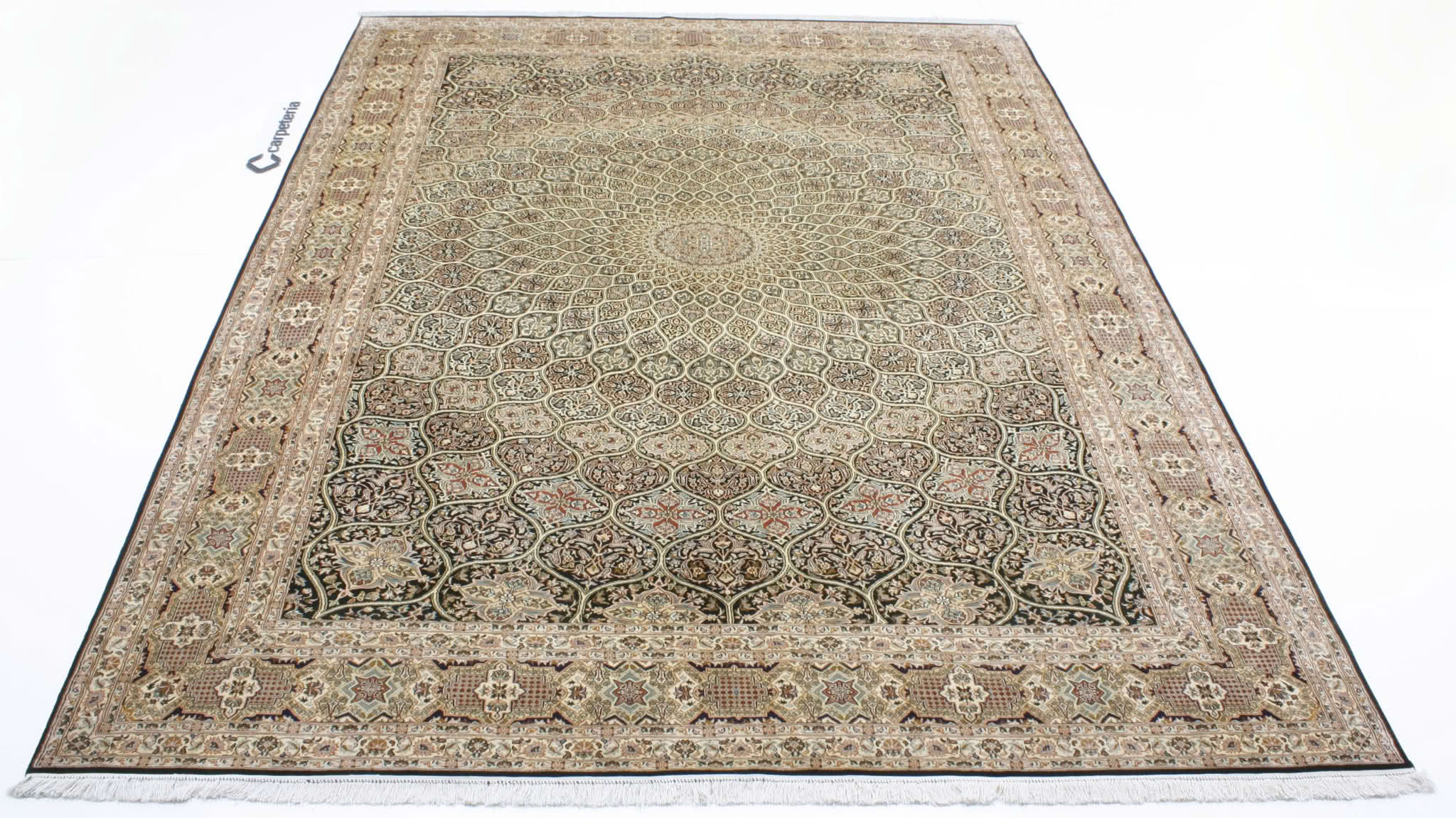 Orientteppich Kashmir Seide/Seide Royal