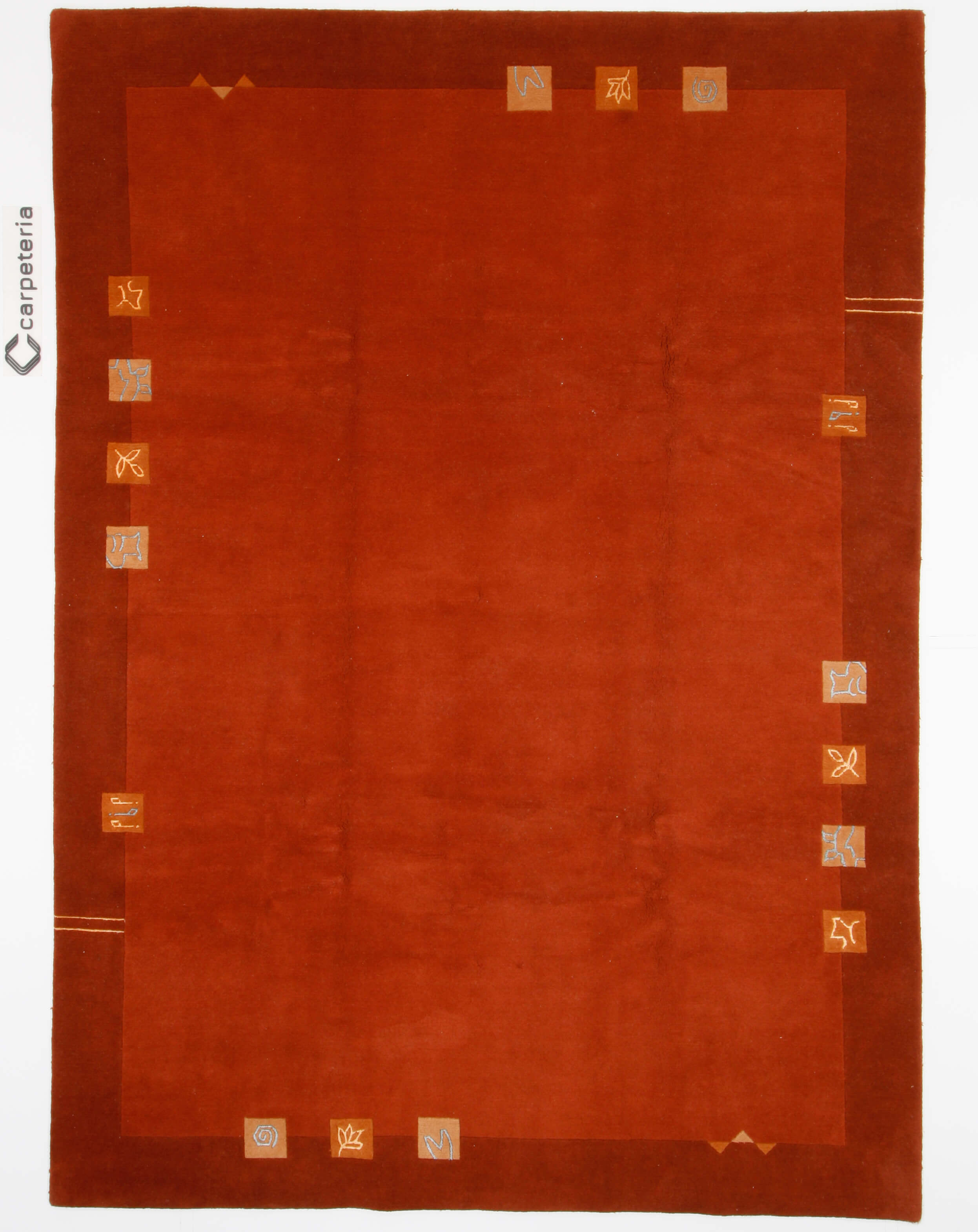Moderner Teppich Shiva Nepal Royal