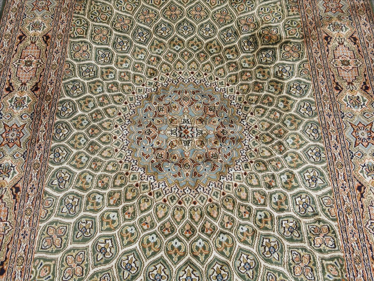 Kashmir-Seiden-Orientteppich Exklusiv