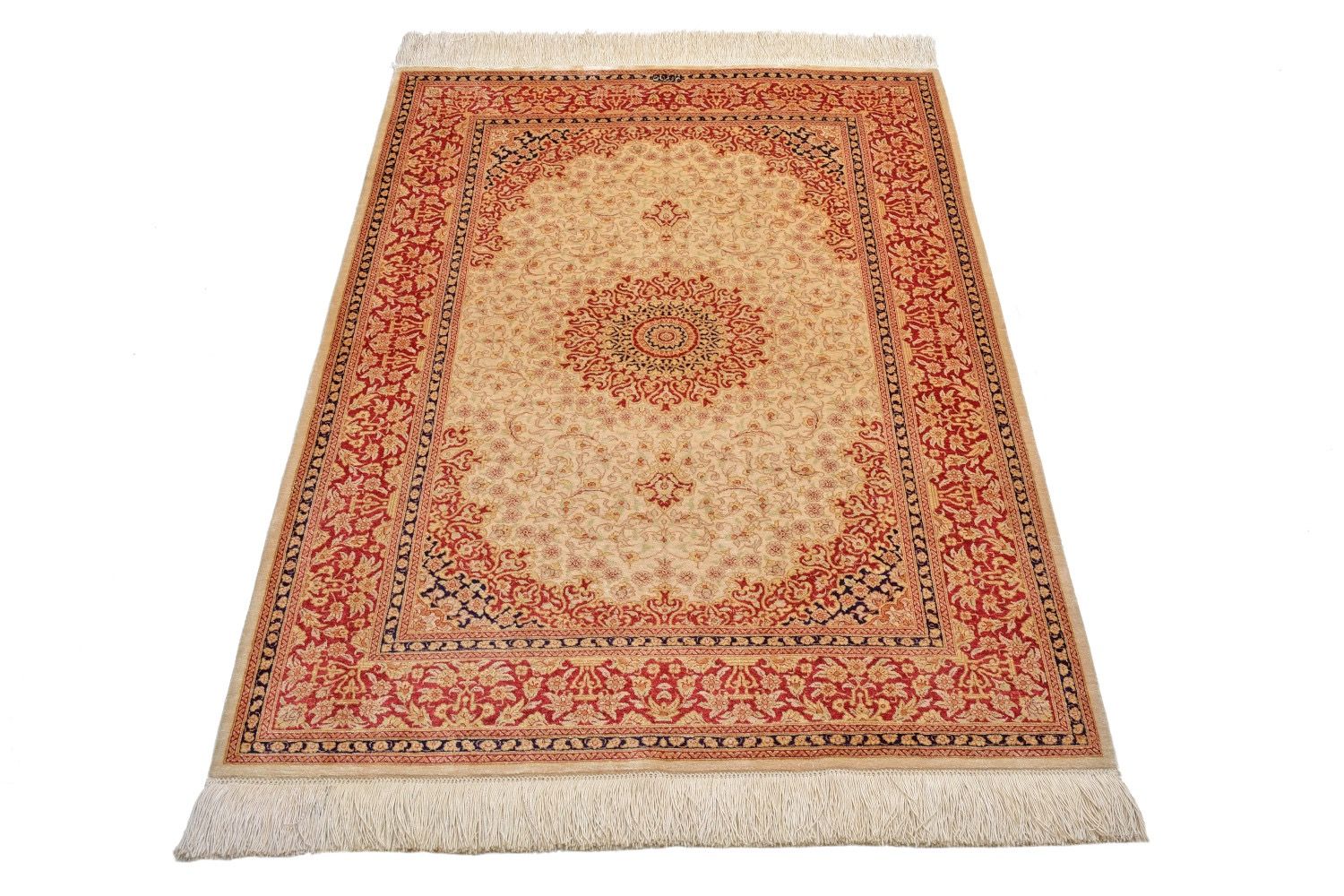Orientteppich Ghom Seide Royal