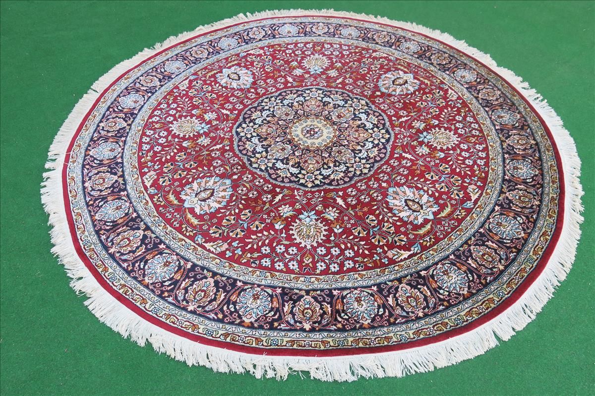 Kashmir-Seiden-Orientteppich Exklusiv