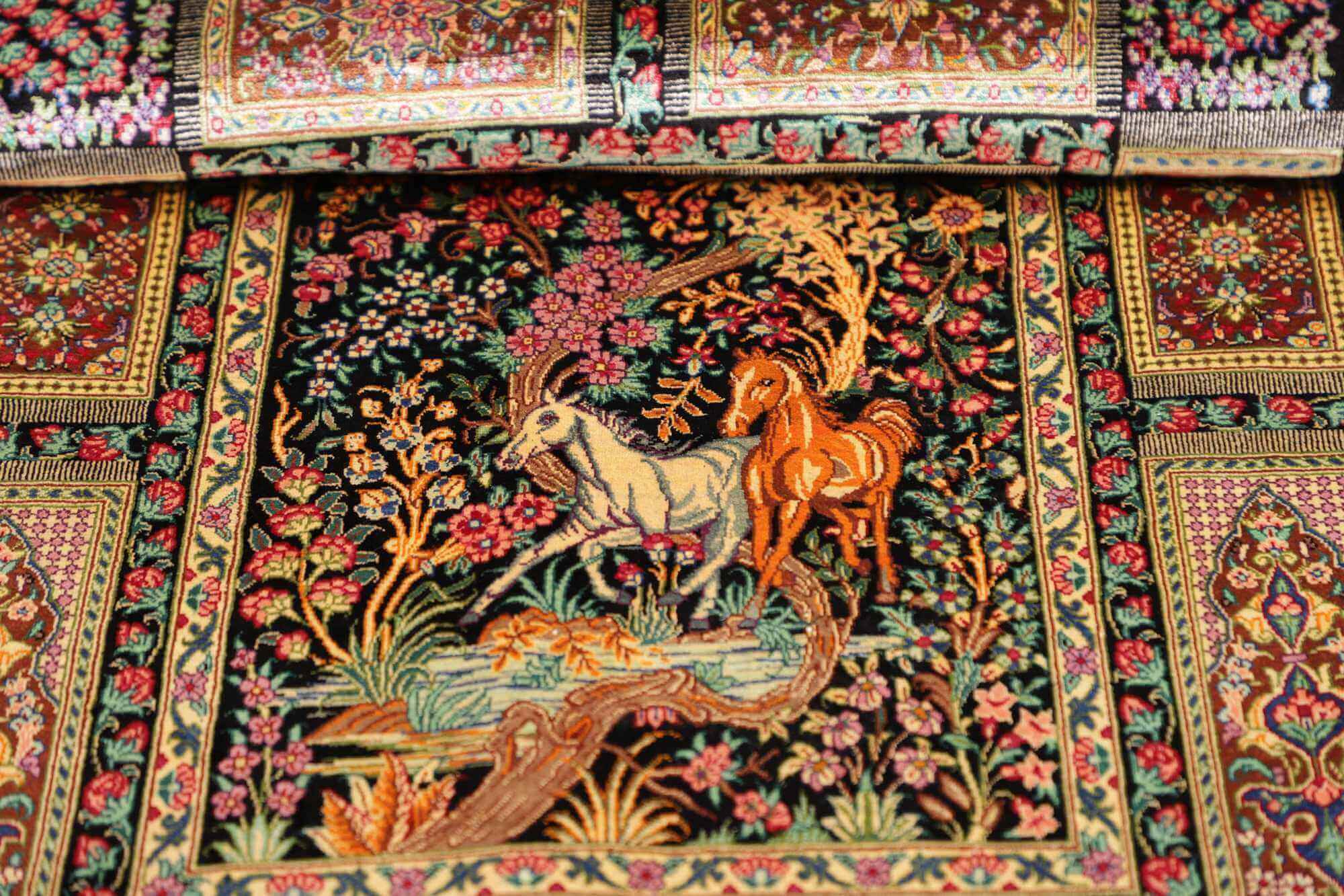 Perserteppich Qom Seide Royal