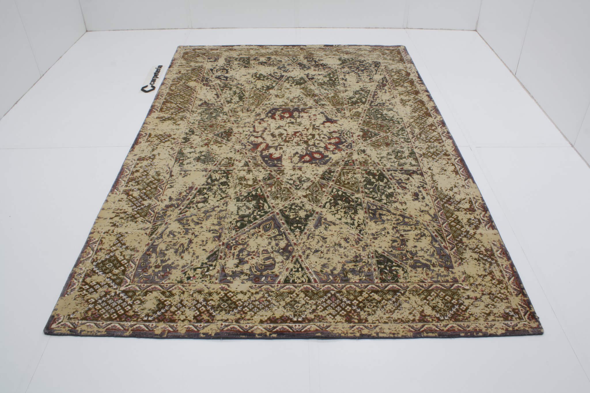 Moderner Teppich Ikat Royal