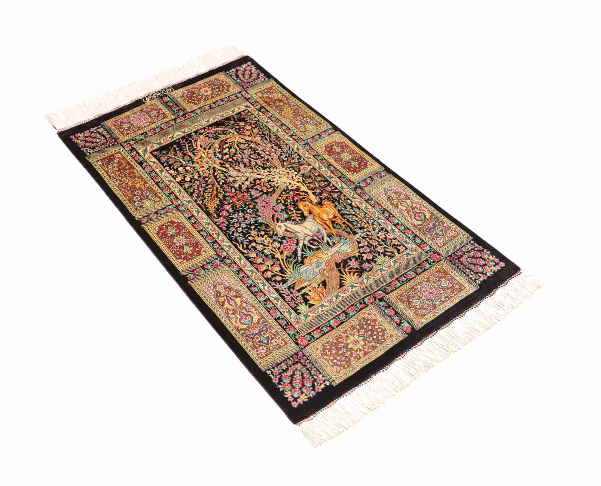 Perserteppich Qom Seide Royal