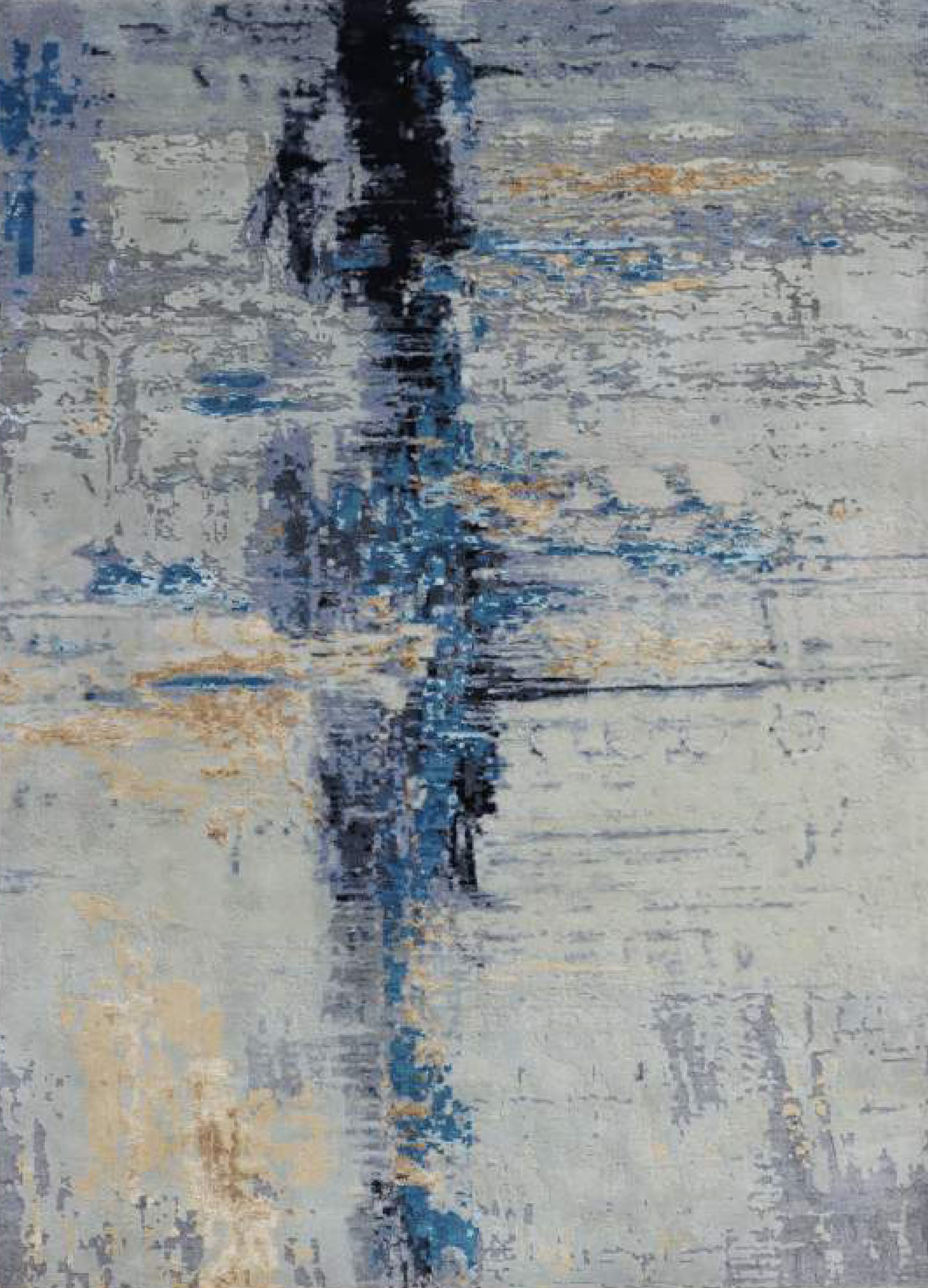 Moderner Teppich Ikat Royal