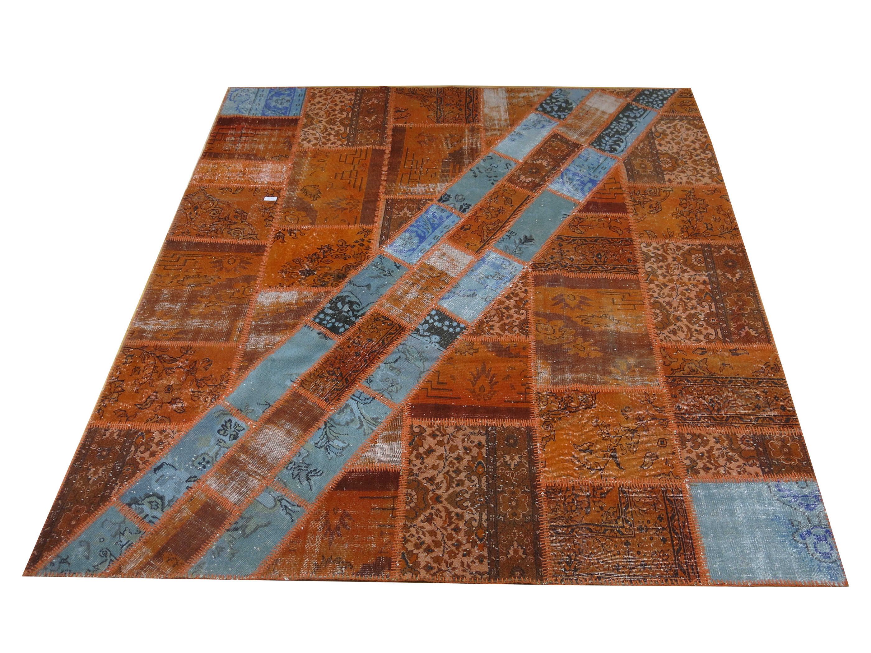 Moderner Teppich Patchwork Modern