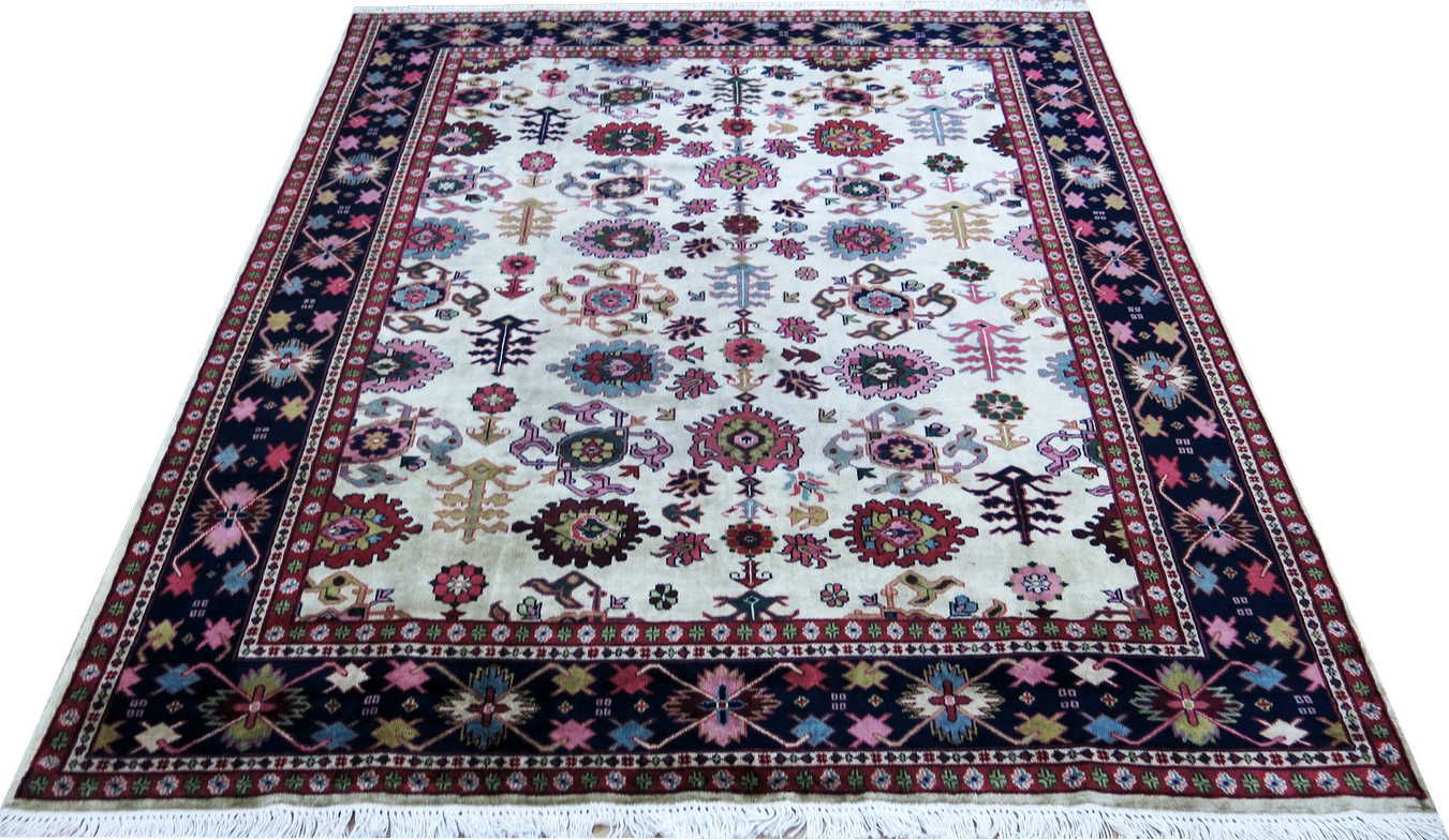Oriental rug Keshan White Exclusive