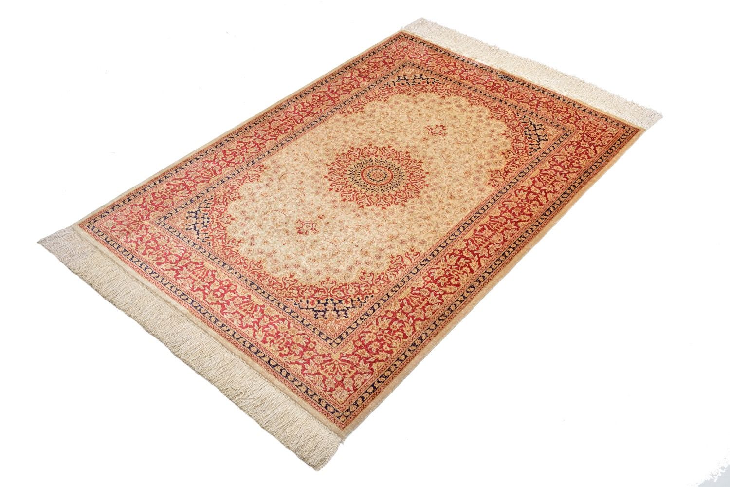 Orientteppich Ghom Seide Royal