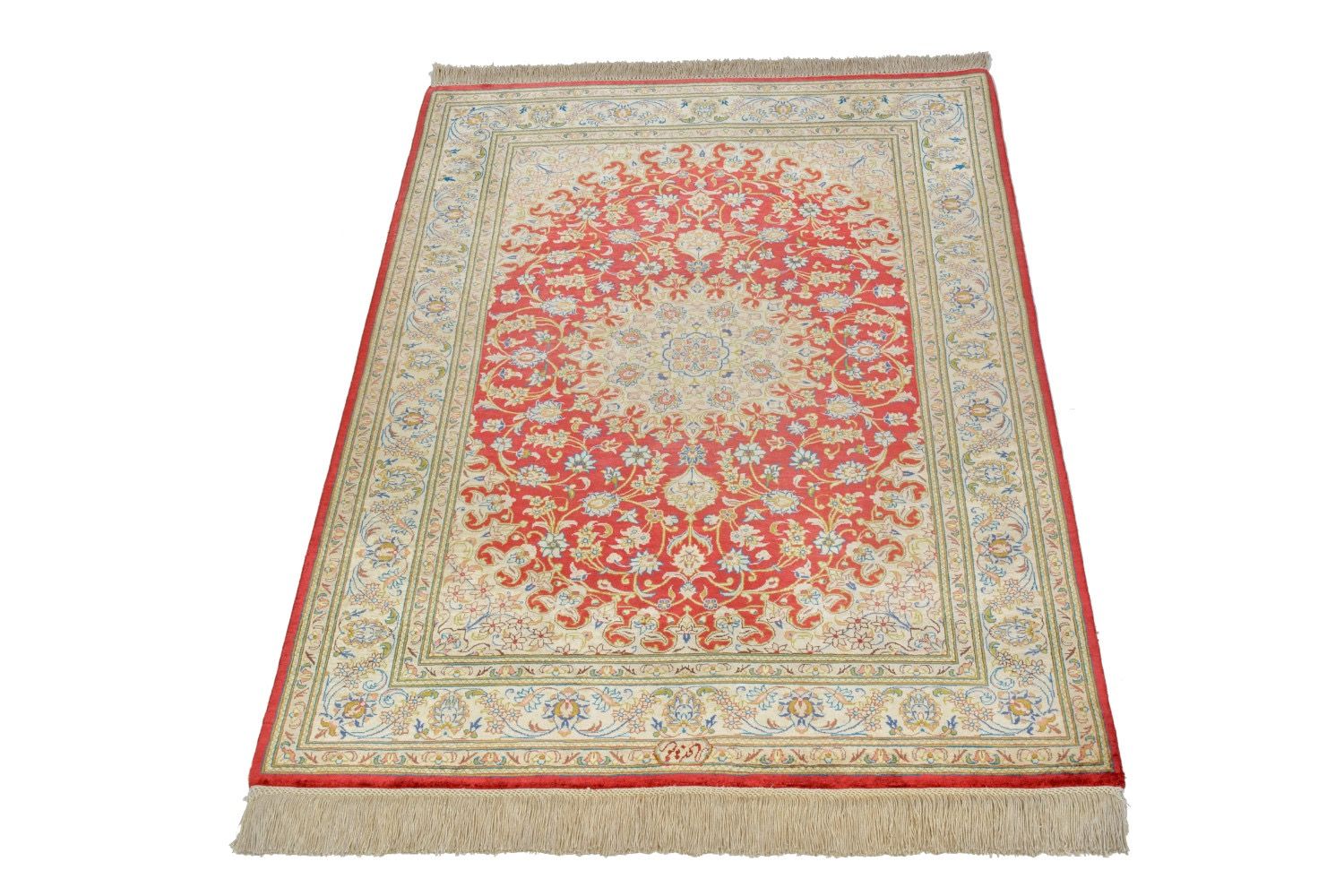 Orientteppich Ghom Seide Royal