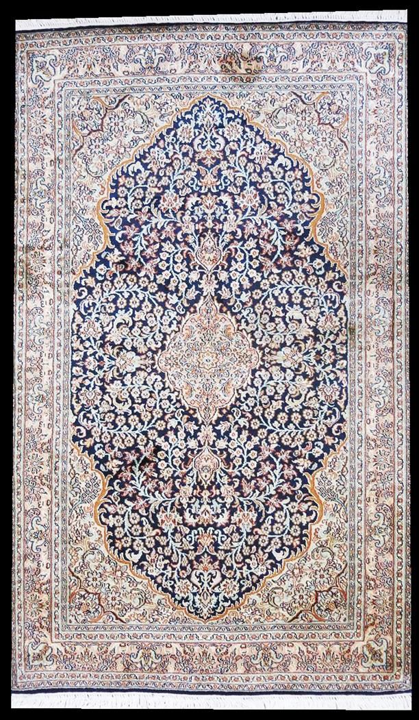 Kashmir-Seiden-Orientteppich Exklusiv