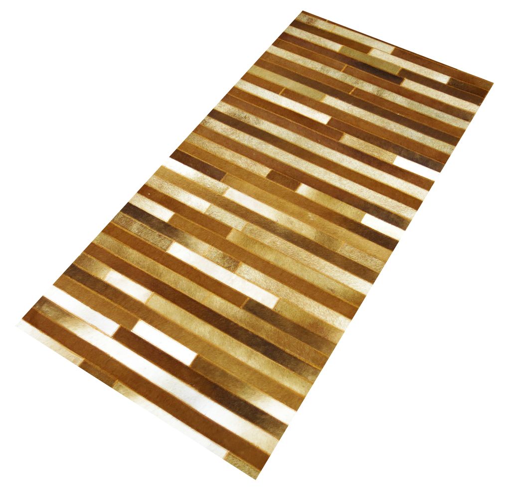 Moderner Teppich Leder Excelsior