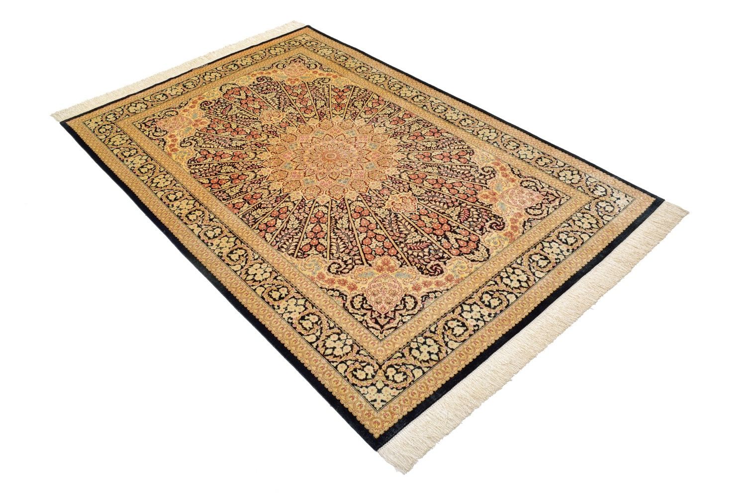 Orientteppich Ghom Seide Royal
