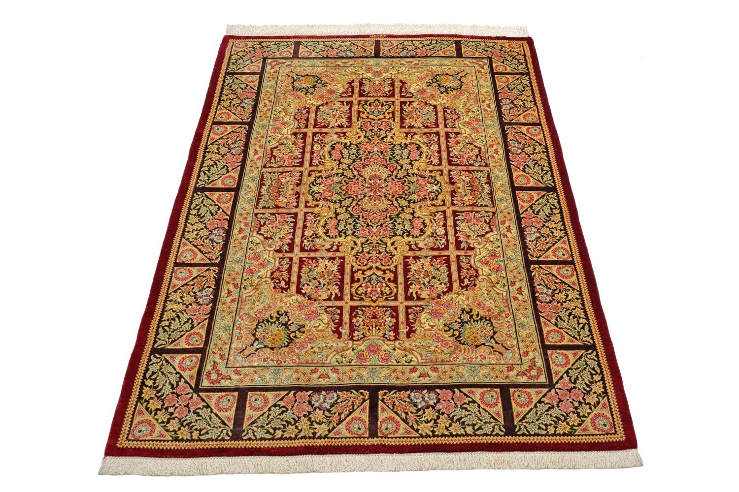 Orientteppich Ghom Seide Royal
