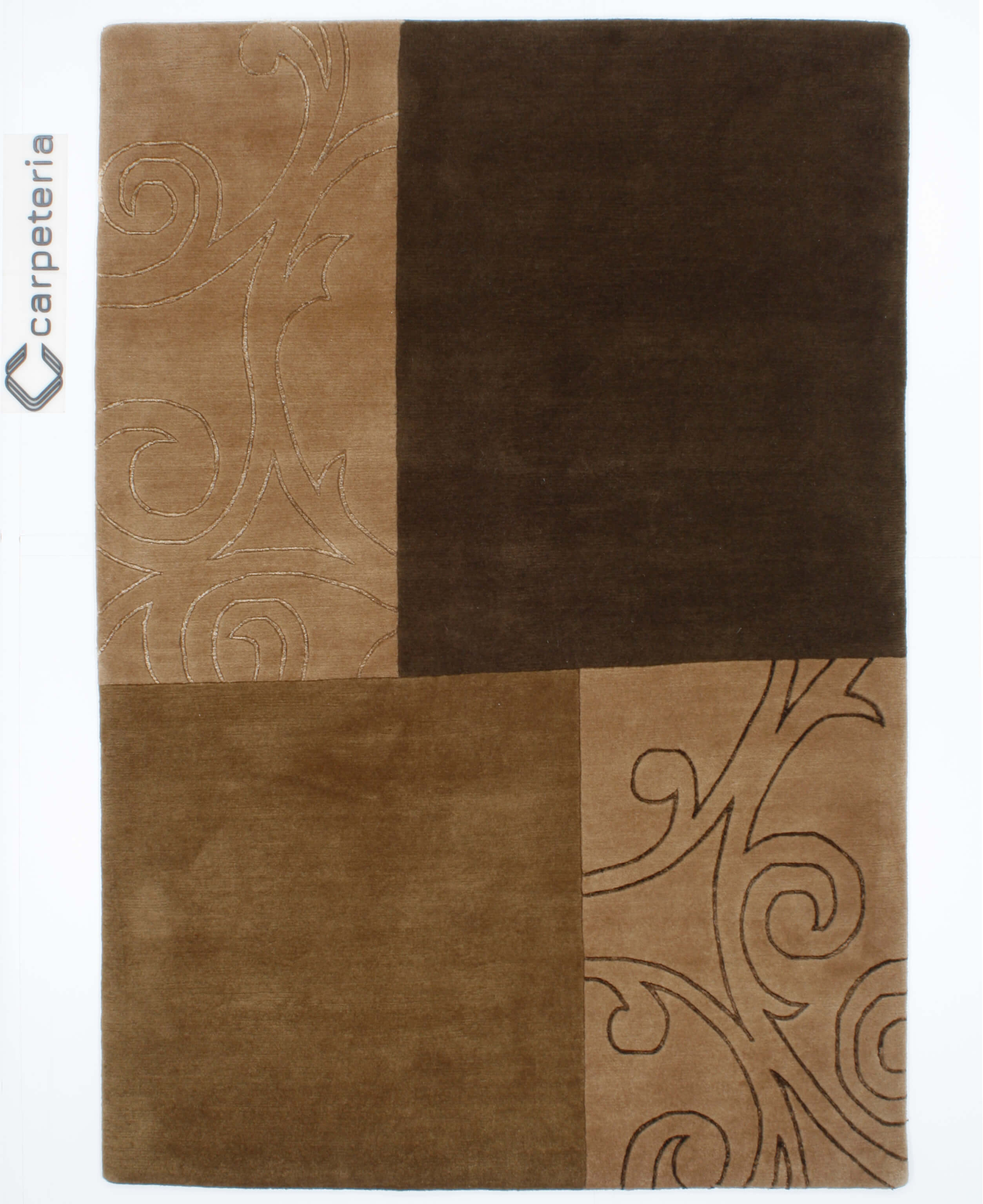 Moderner Teppich Nepal Original Exklusiv