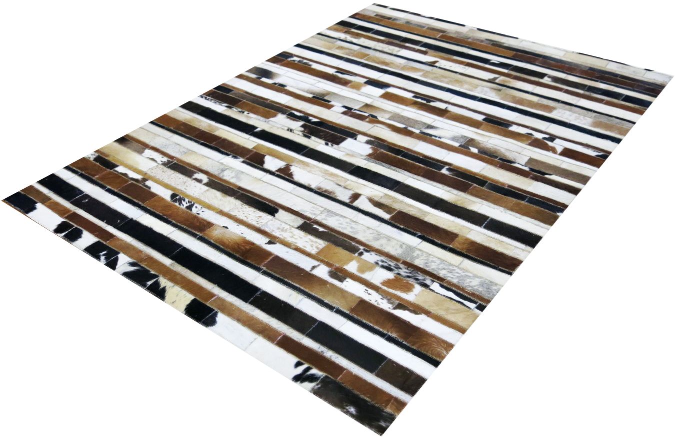 Moderner Teppich Leder Excelsior