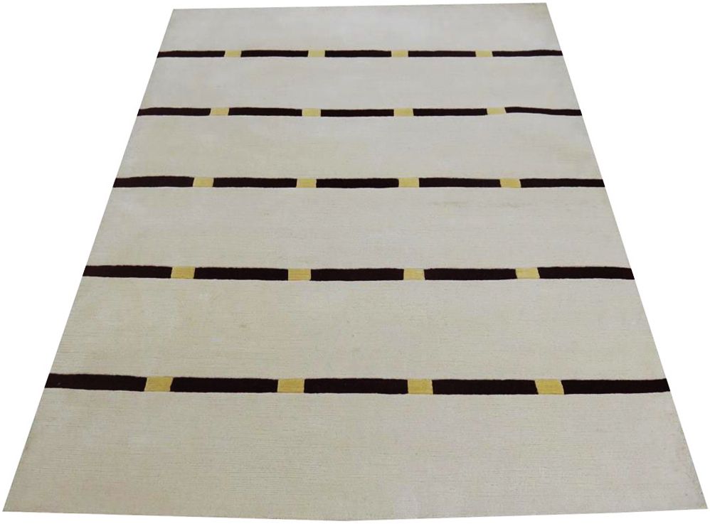 Moderner Teppich Original Nepal Natural