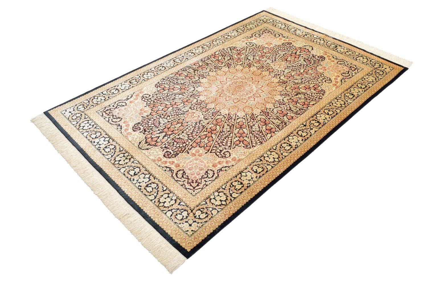 Orientteppich Ghom Seide Royal