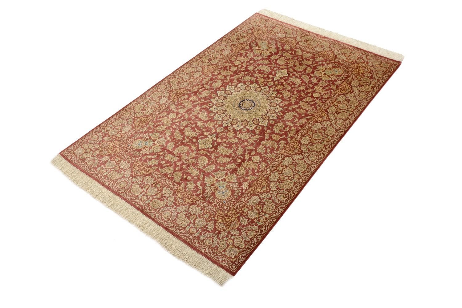 Orientteppich Ghom Seide Royal