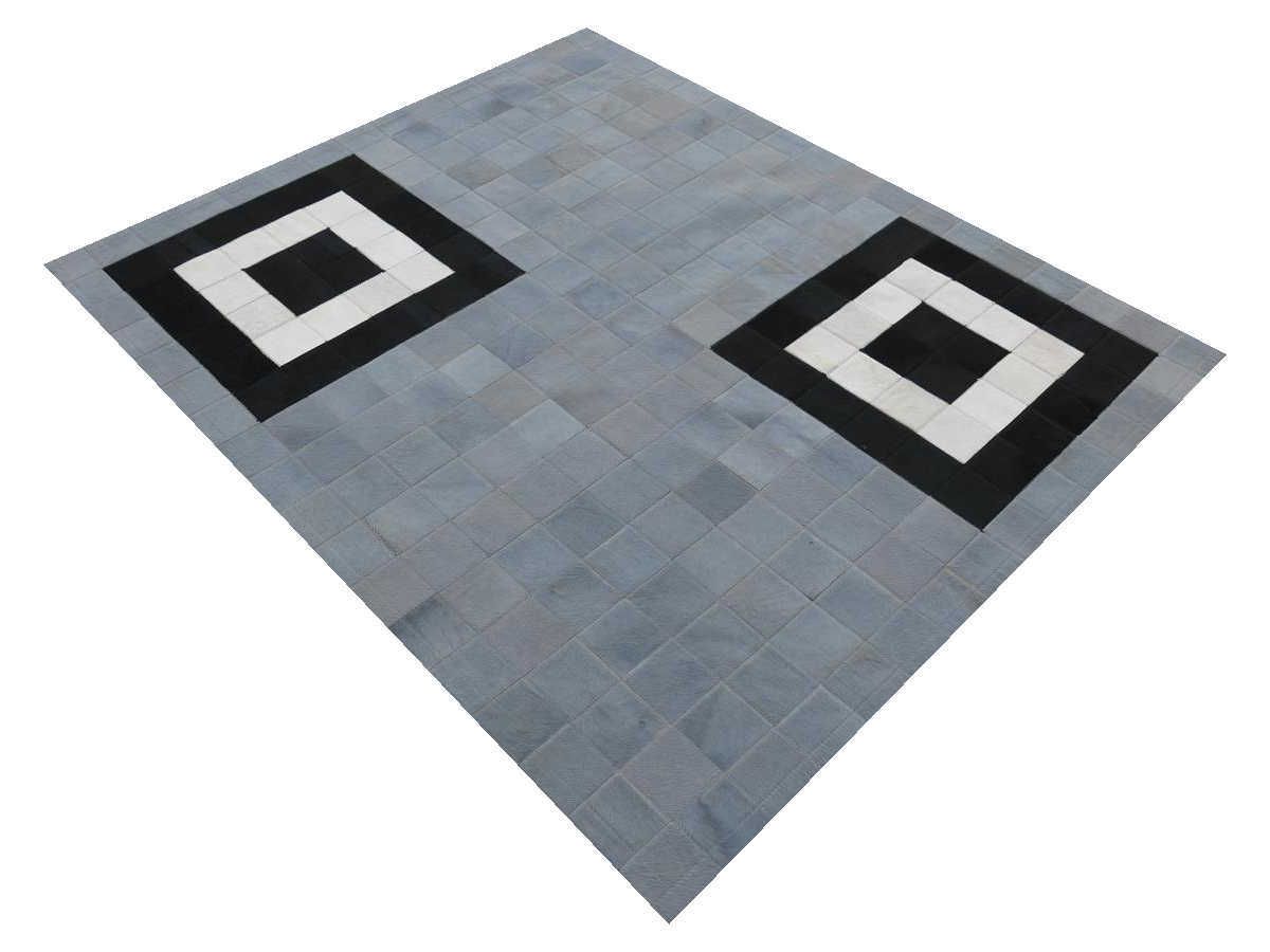 Moderner Lederteppich Cascade Premium