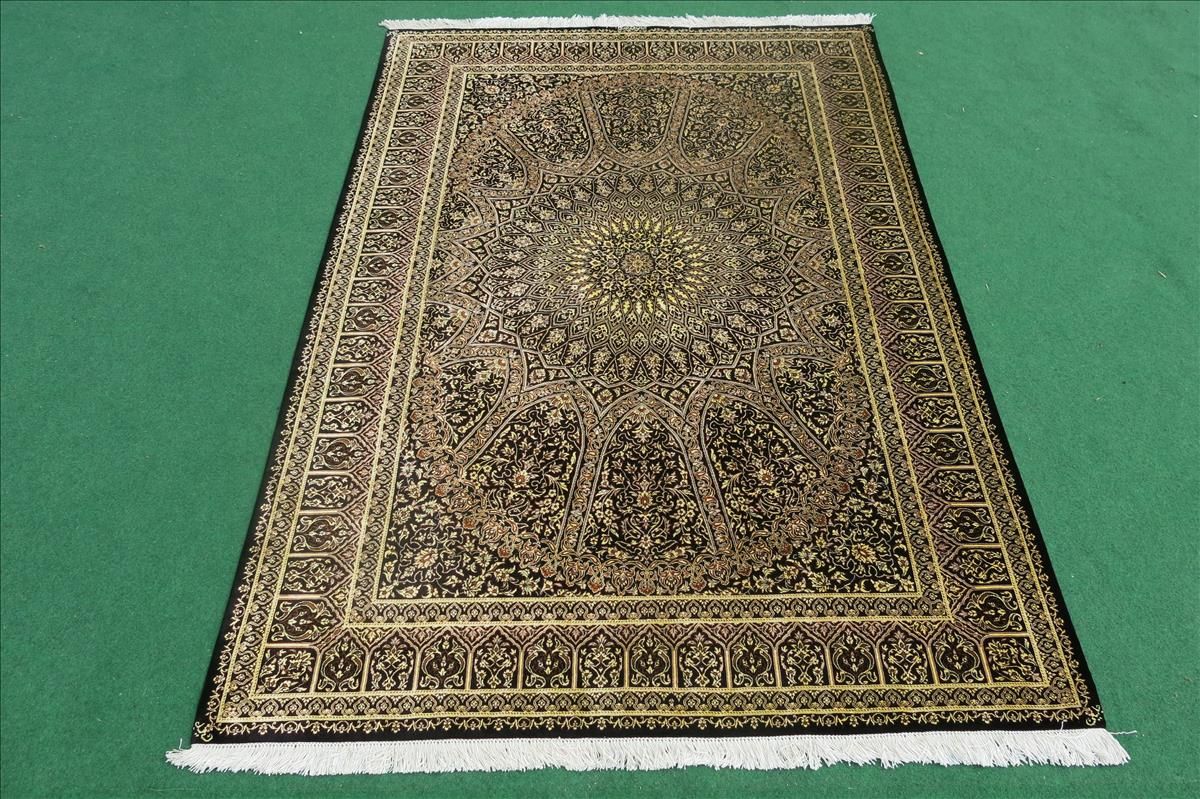 Ghom-Seiden-Orientteppich Imperial