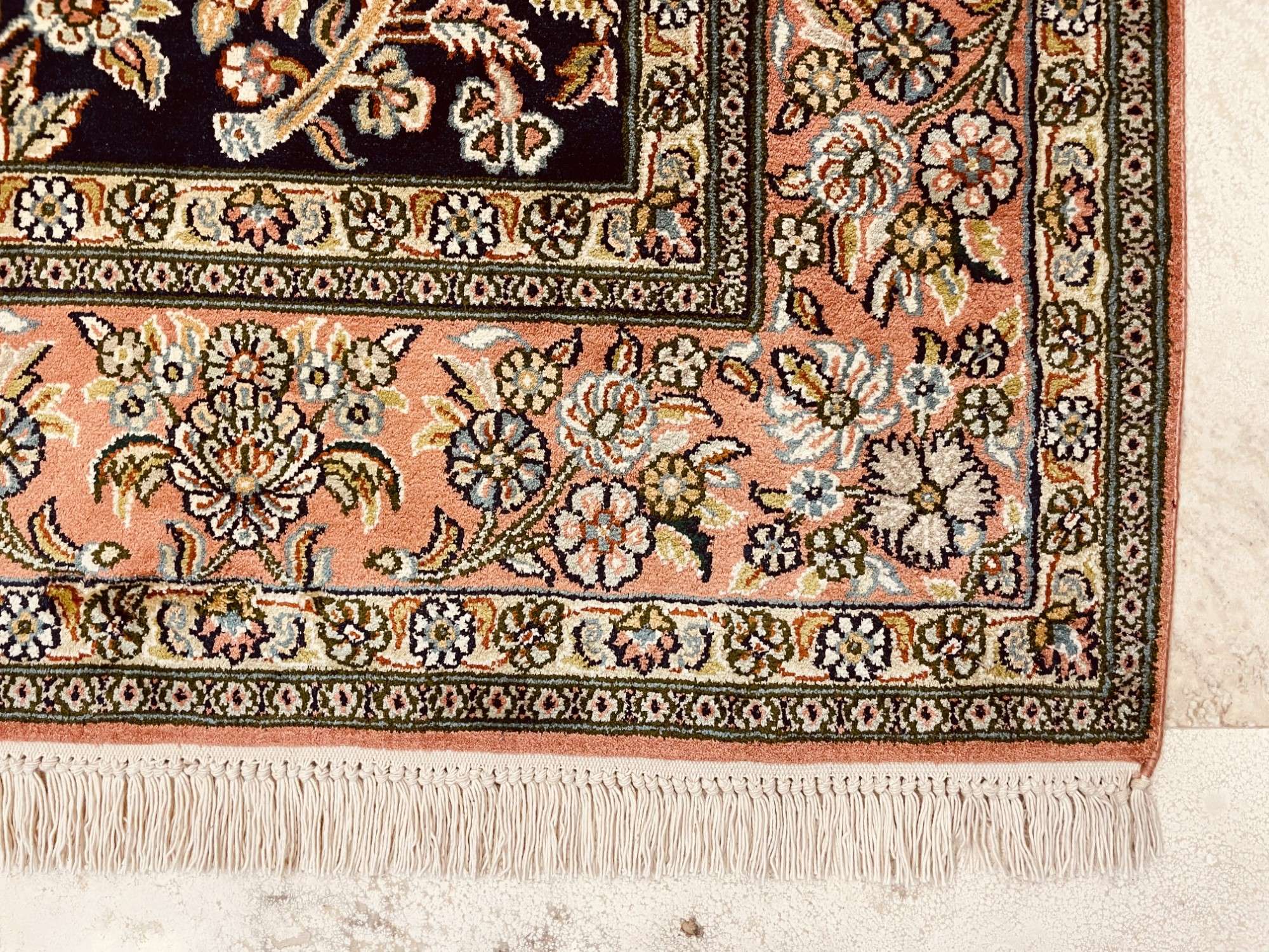 Kashmir-Seiden-Orientteppich Exklusiv