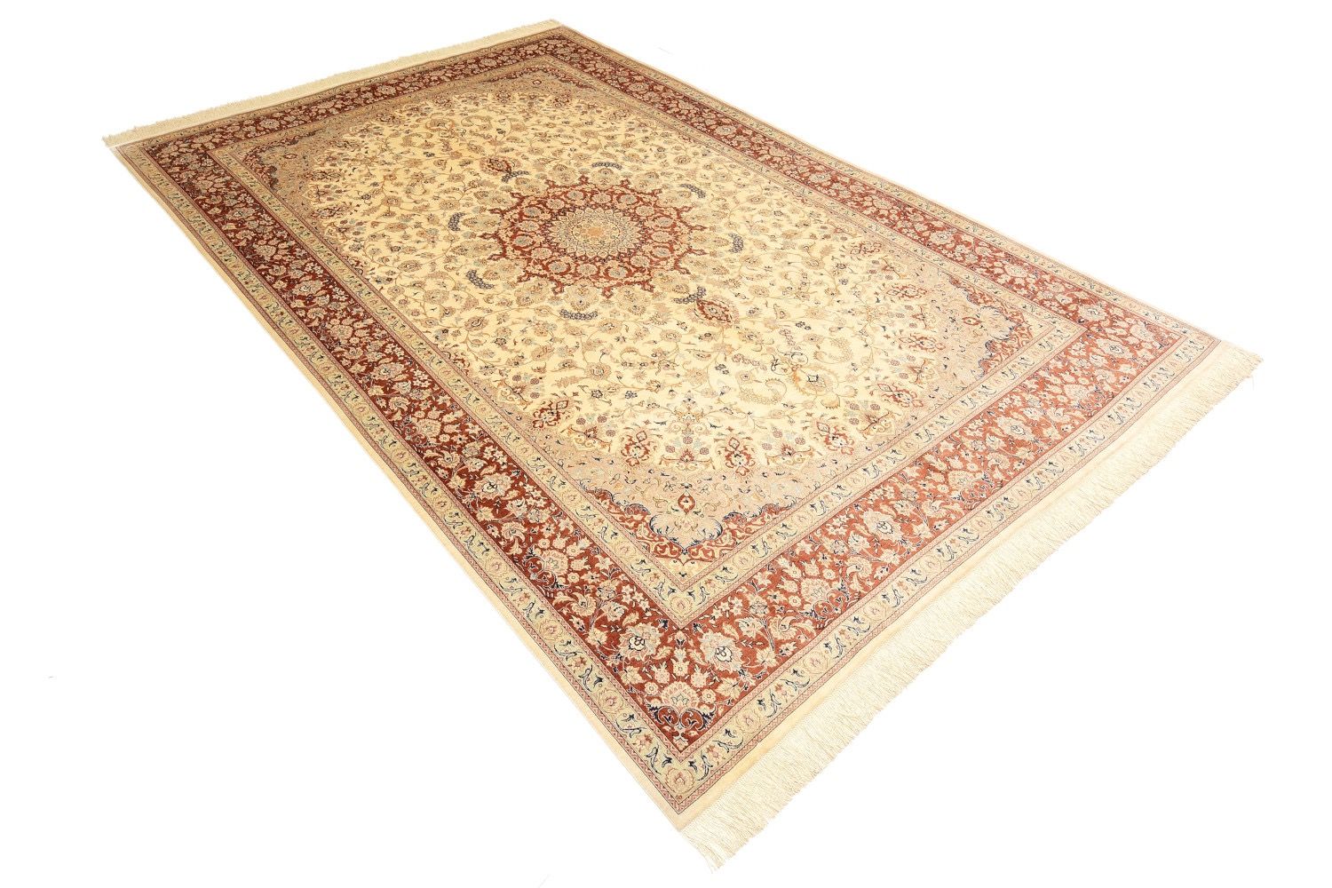 Orientteppich Ghom Seide Royal
