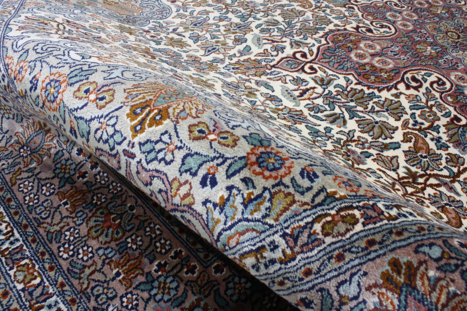 Orientteppich Kashmir Seide Royal