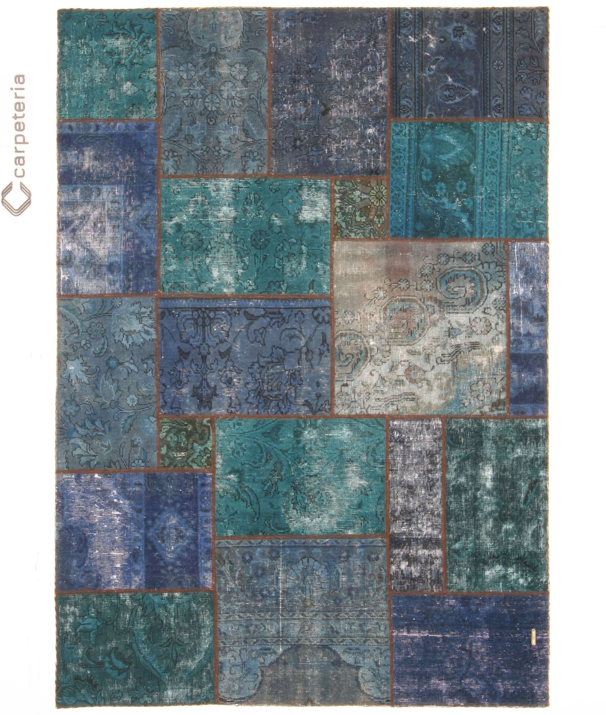 Perserteppich Patchwork Design