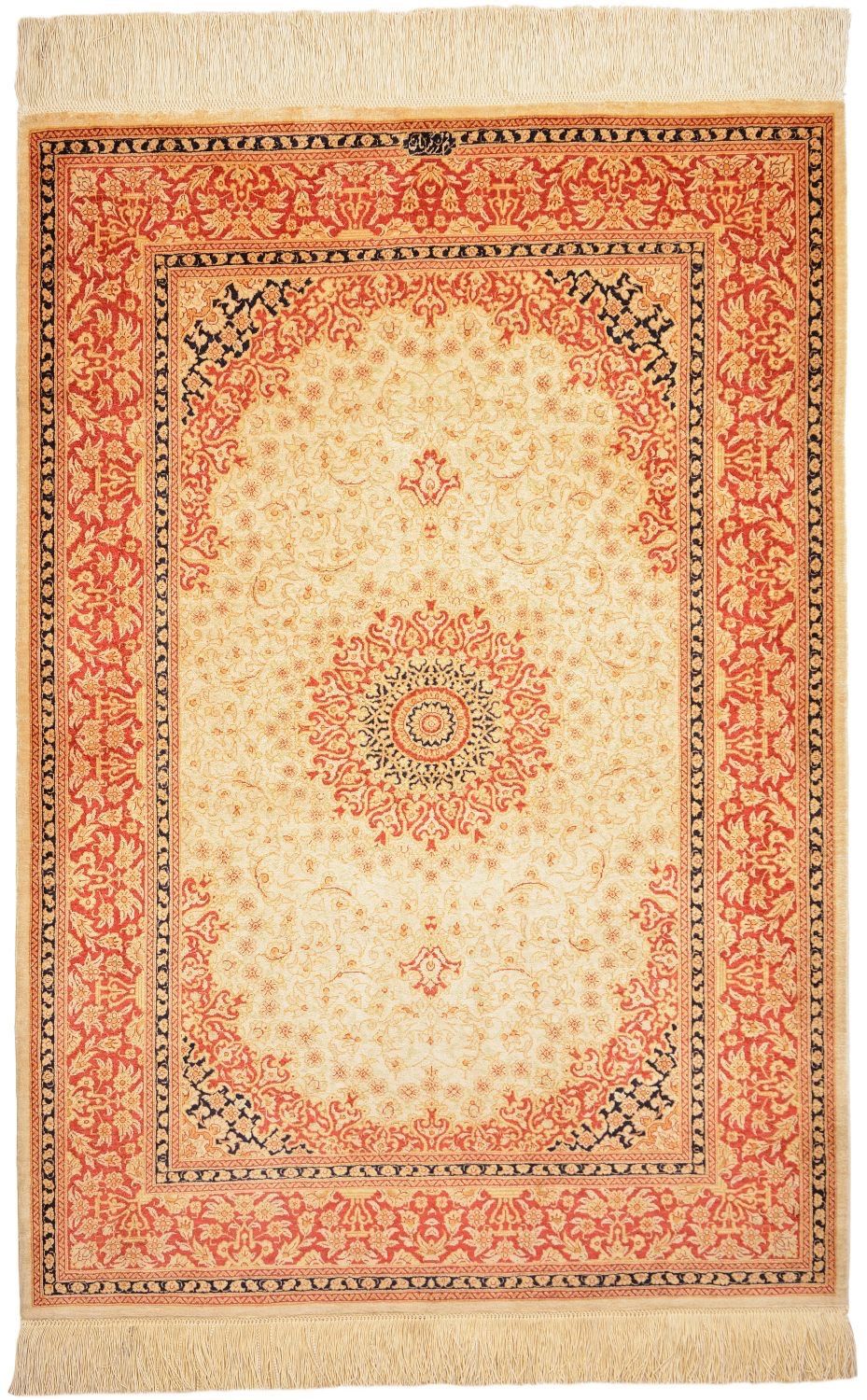 Orientteppich Ghom Seide Royal