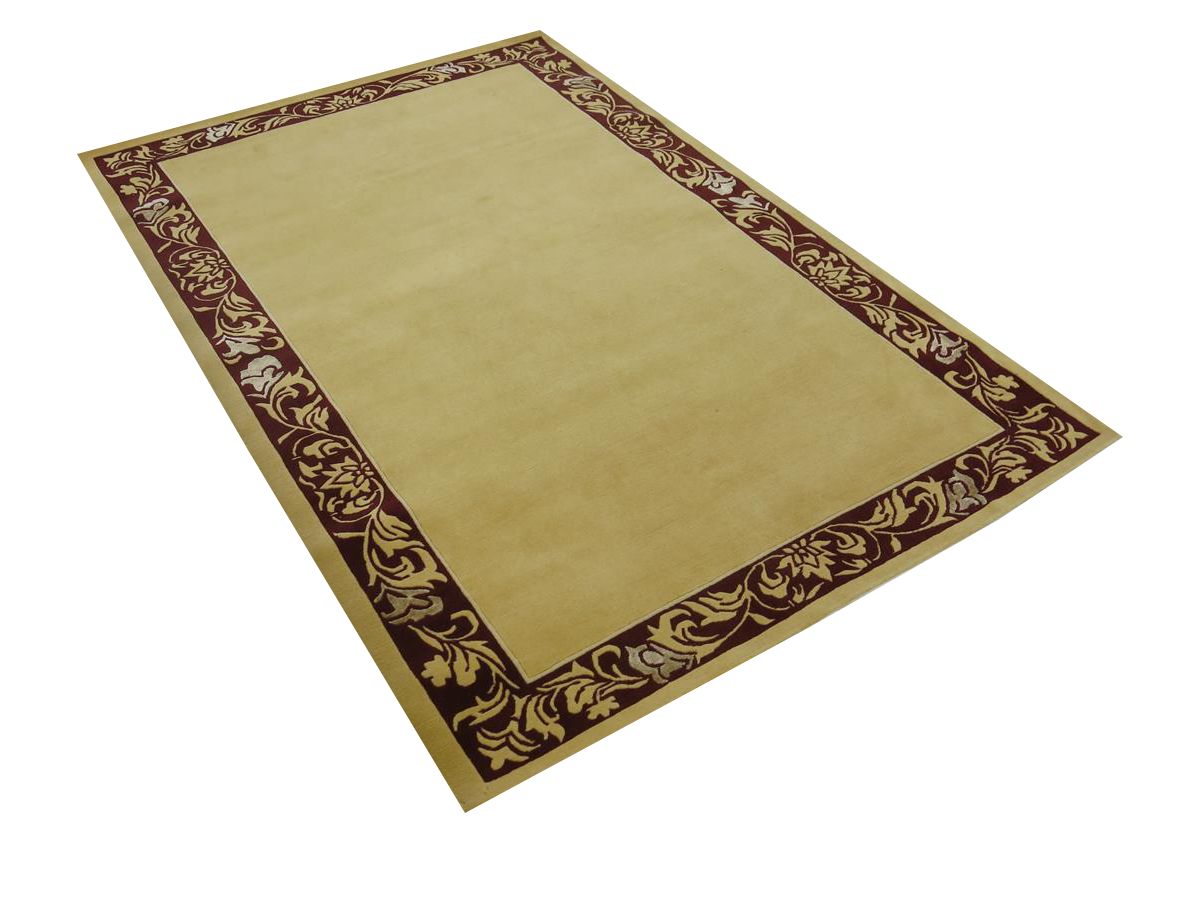Moderner Teppich Original Nepal Natural
