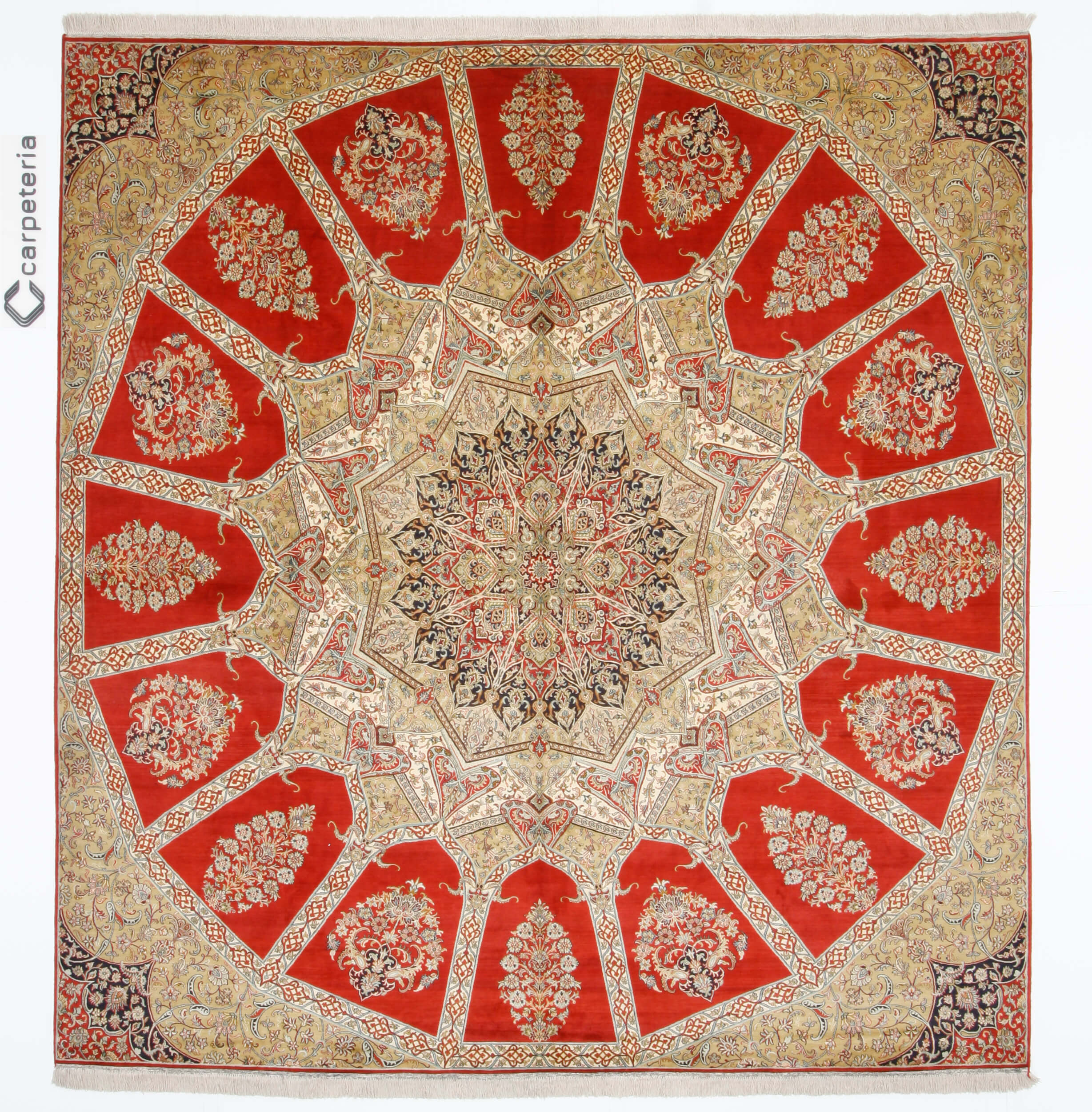 Orientteppich Kashmir Seide/Seide Royal
