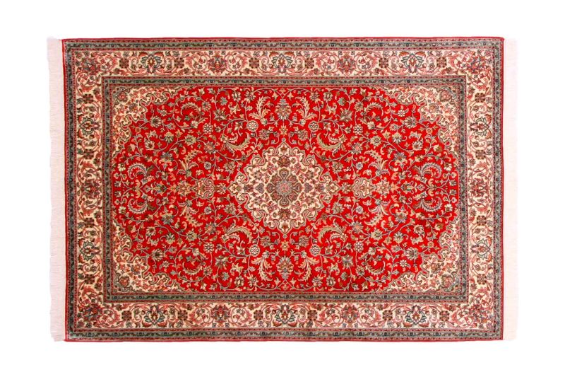 Kashmir-Seiden-Orientteppich Exklusiv