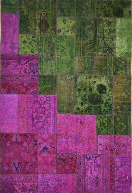 Moderner Teppich Patchwork Modern