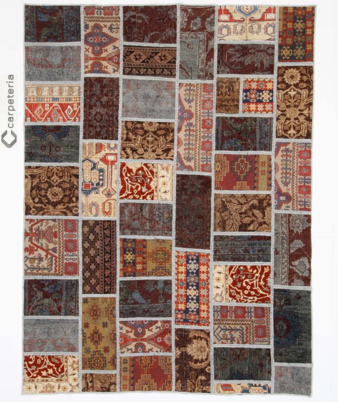 Moderner Teppich Patchwork