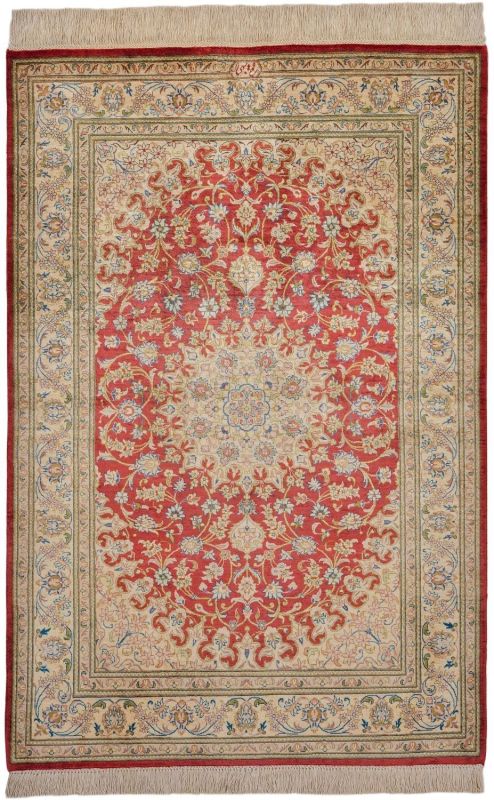 Oriental rug Ghom Silk Royal