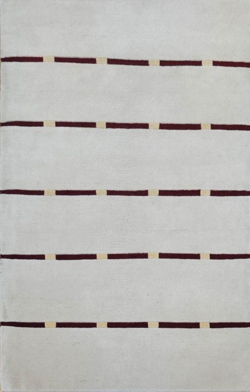 Moderner Teppich Original Nepal Natural