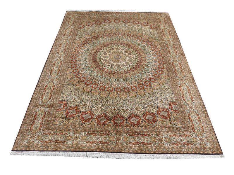 Oriental rug Kashmir Silk Exclusive Gumbad