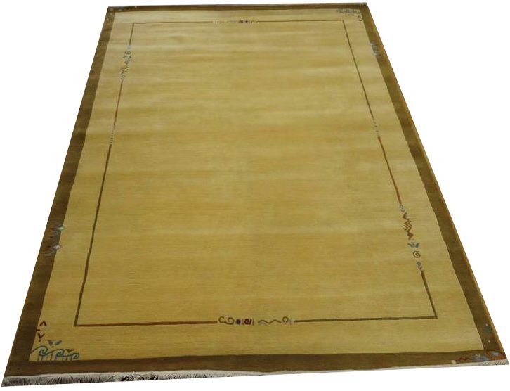 Moderner Teppich Original Nepal Natural