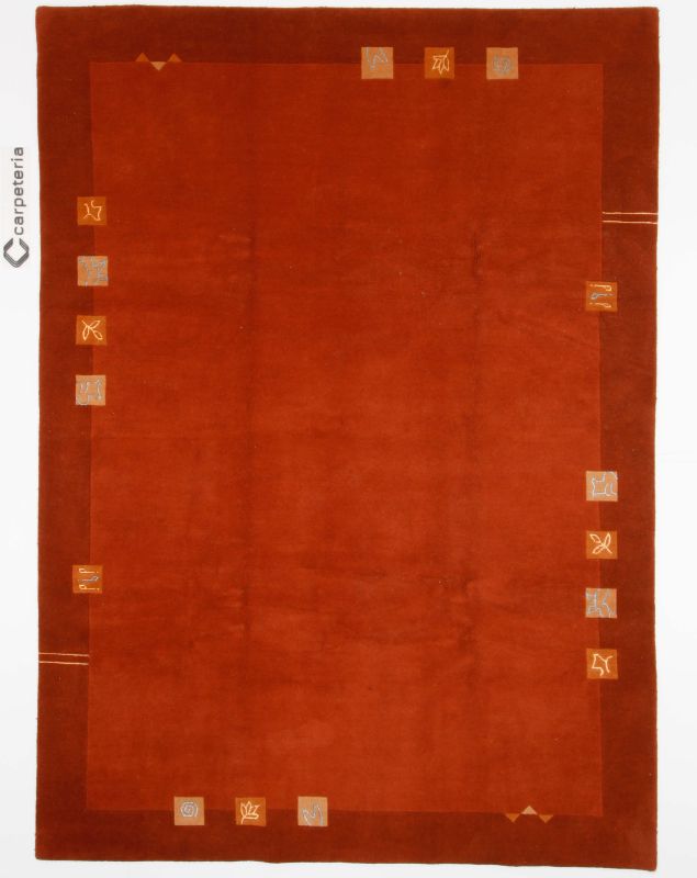 Moderner Teppich Shiva Nepal Royal