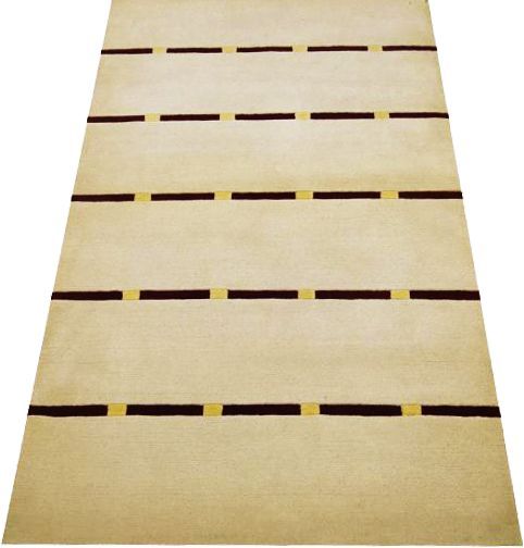 Moderner Teppich Original Nepal Natural