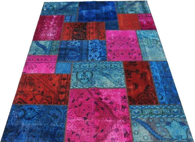 Moderner Teppich Patchwork Modern