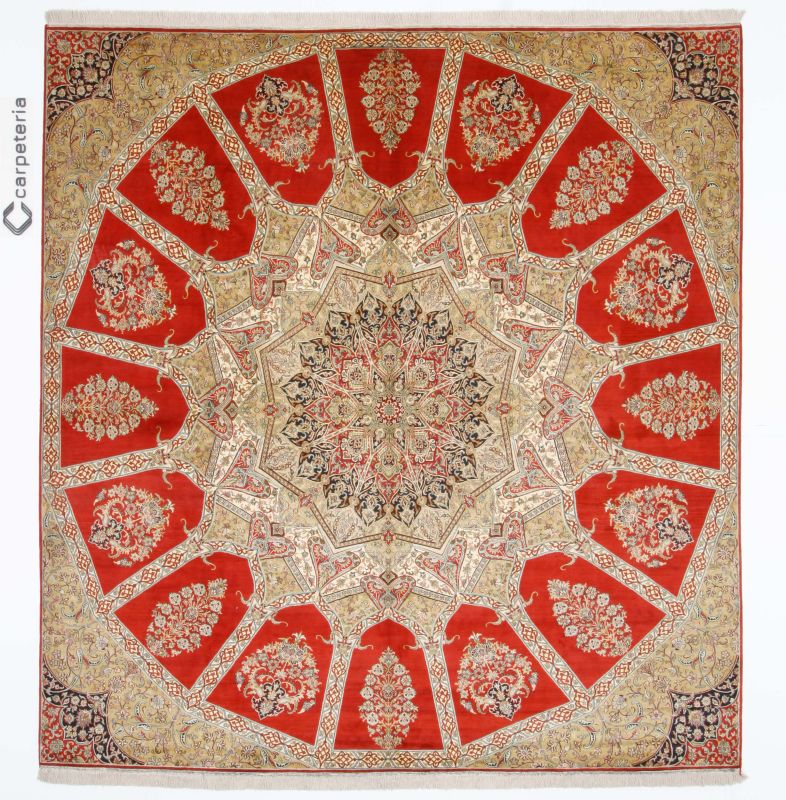 Orientteppich Kashmir Seide/Seide Royal